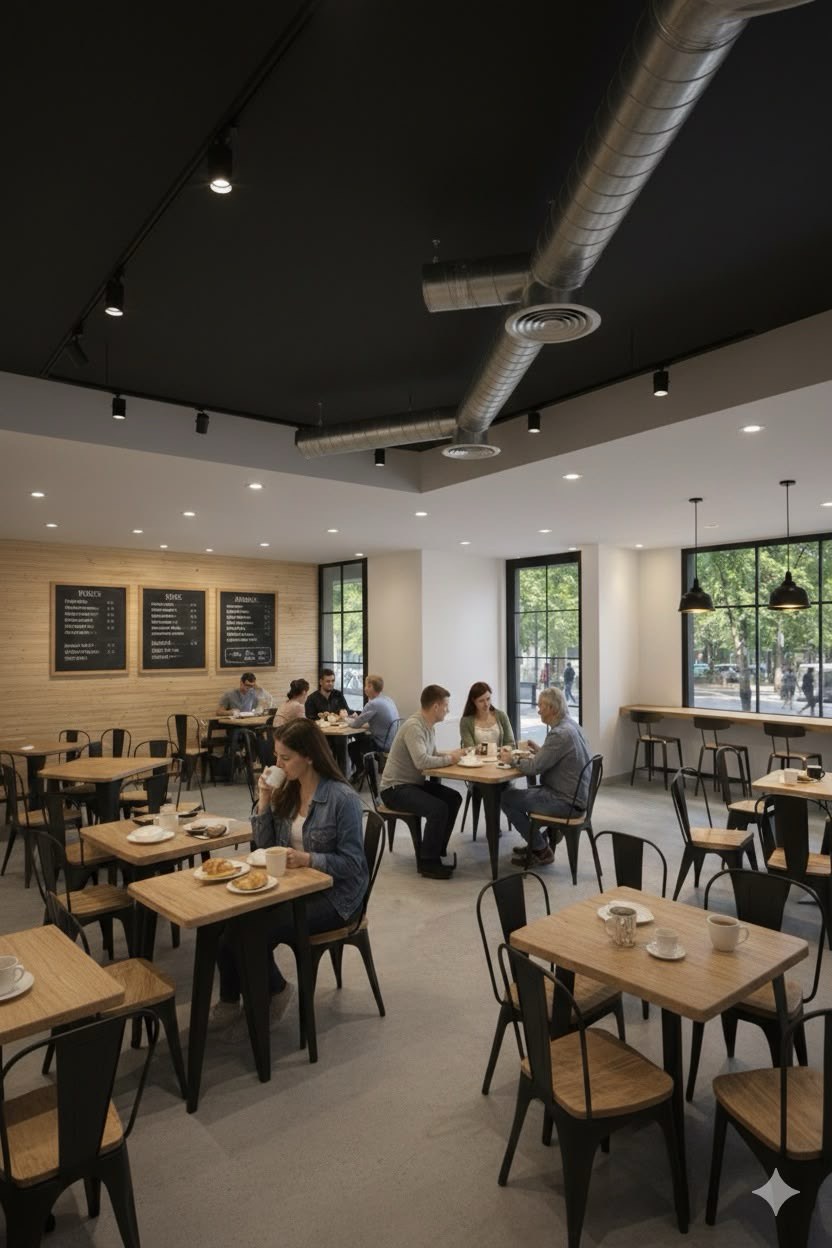 Café del edificio